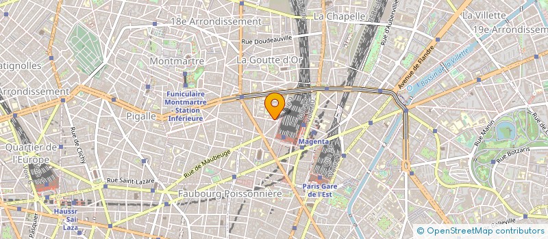 localisation de l'entreprise DE RECHERCHE EN NEUROLOGIE VASCULAIRE à PARIS