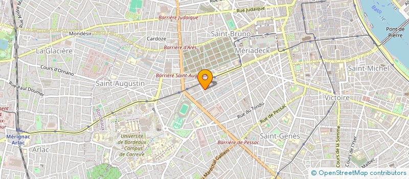 localisation de l'entreprise DE REGARD ET DE COEUR  BORDEAUX