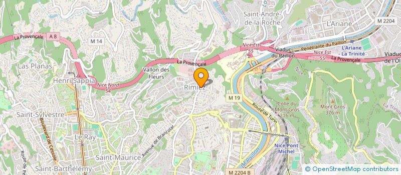 localisation de l'entreprise DE RENOVATION à NICE