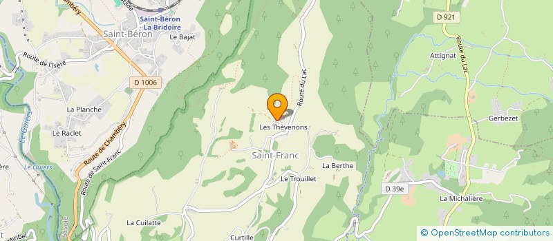 localisation de l'entreprise DE RETORNET à SAINT-FRANC