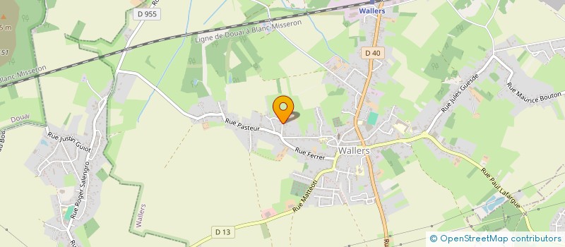 localisation de l'entreprise DE REVIERE SELVEZ à WALLERS