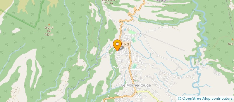 localisation de l'entreprise DE REYNAL PIERRE ET ROGER à LE MORNE-ROUGE