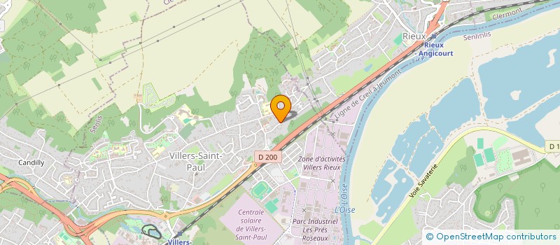localisation de l'entreprise DE REZENDE  VILLERS-SAINT-PAUL