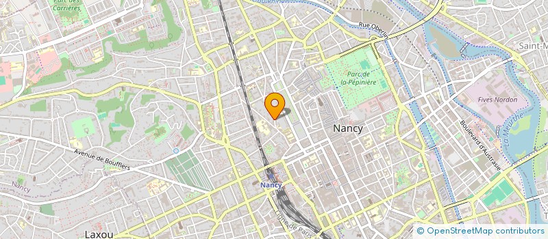 localisation de l'entreprise DE RIGNY INVESTISSEMENTS  NANCY