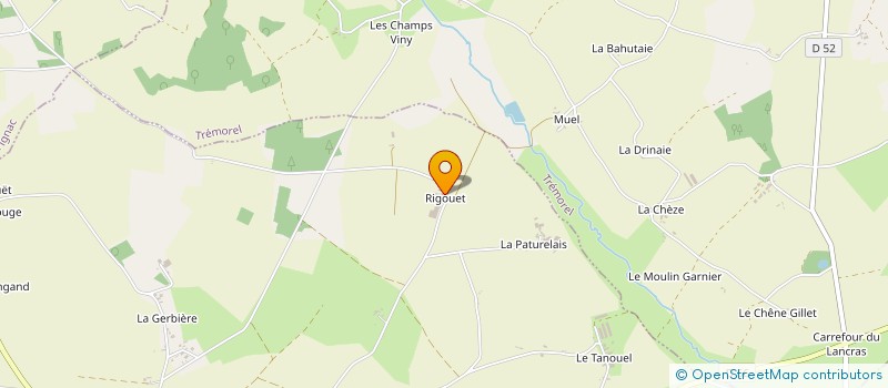 localisation de l'entreprise DE RIGOUET  ILLIFAUT