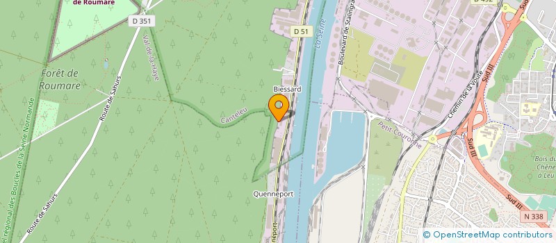 localisation de l'entreprise DE RIJKE NORMANDIE à CANTELEU