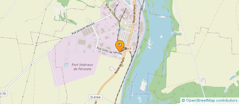 localisation de l'entreprise DE RIJKE PICARDIE à PERONNE