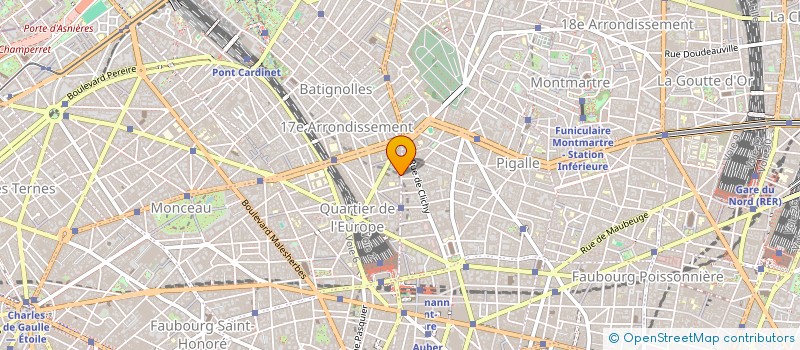 localisation de l'entreprise DE ROANY                      CHRIS  PARIS