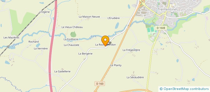 localisation de l'entreprise DE ROCHARD à TREMENTINES