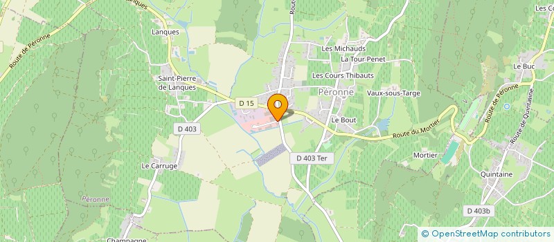 localisation de l'entreprise DE ROCHEBIN à PERONNE