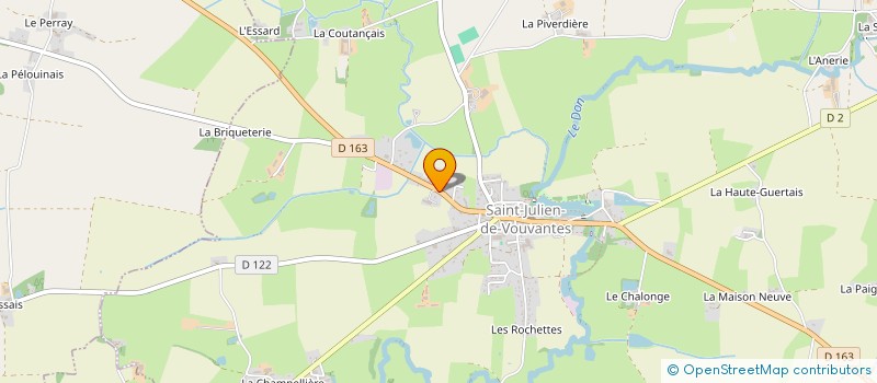 localisation de l'entreprise DE ROLIEU à SAINT-JULIEN-DE-VOUVANTES