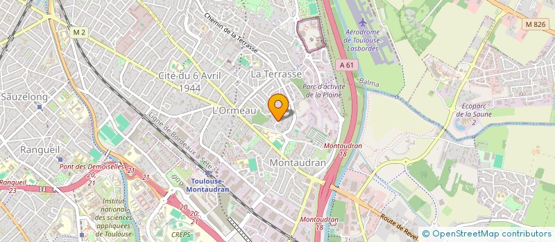 localisation de l'entreprise DE ROME A SYDNEY à TOULOUSE