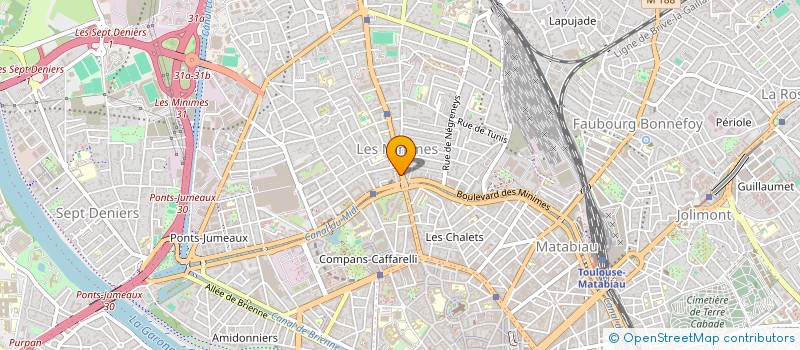 localisation de l'entreprise DE ROSA  TOULOUSE