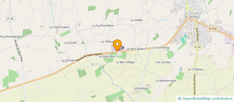 localisation de l'entreprise DE ROSALIE  JUILLEY