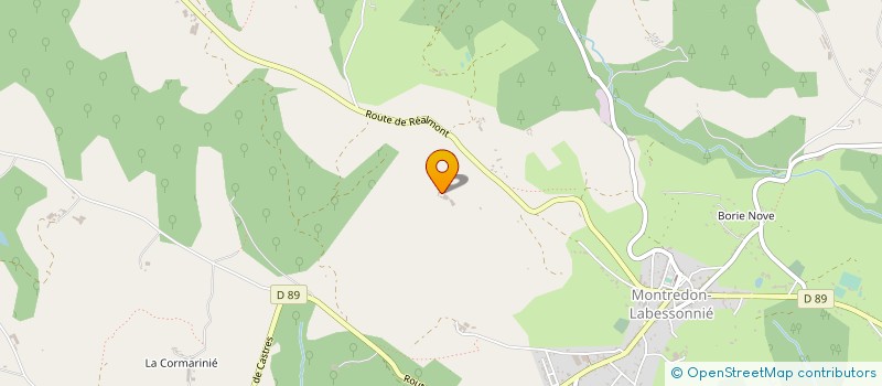 localisation de l'entreprise DE ROUSSEILLES à MONTREDON-LABESSONNIE