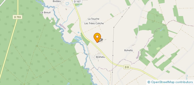 localisation de l'entreprise DE ROZ AVEL à MOHON
