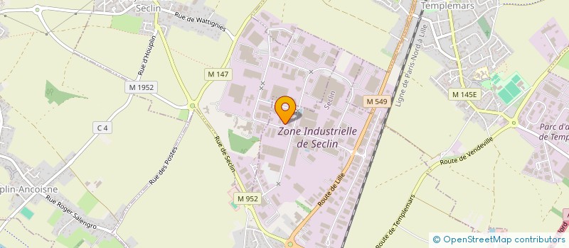 localisation de l'entreprise DE RUDDER ELECTRICITE GENERALE à SECLIN