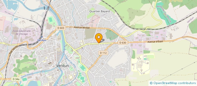 localisation de l'entreprise DE RUNZ SERVICES à VERDUN
