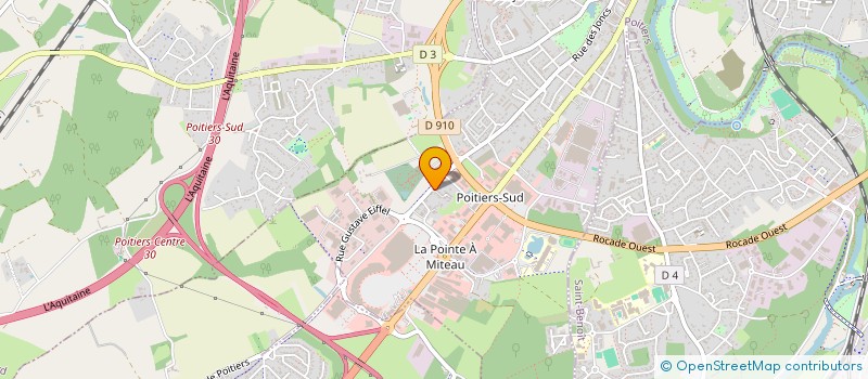 localisation de l'entreprise DE SA CONSULTING  POITIERS