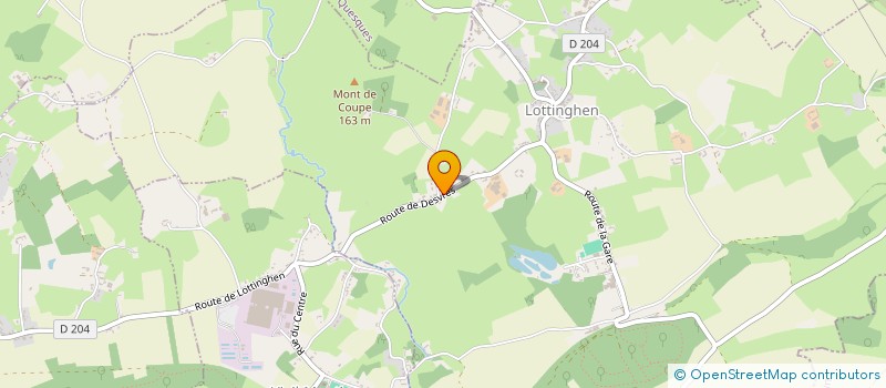 localisation de l'entreprise DE SACRIQUIER  COURSET