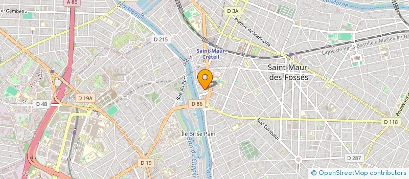 localisation de l'entreprise DE SACY à SAINT-MAUR-DES-FOSSES