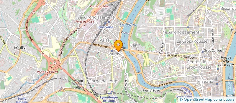 localisation de l'entreprise DE SAIGON A SAINT-MICHEL  LYON