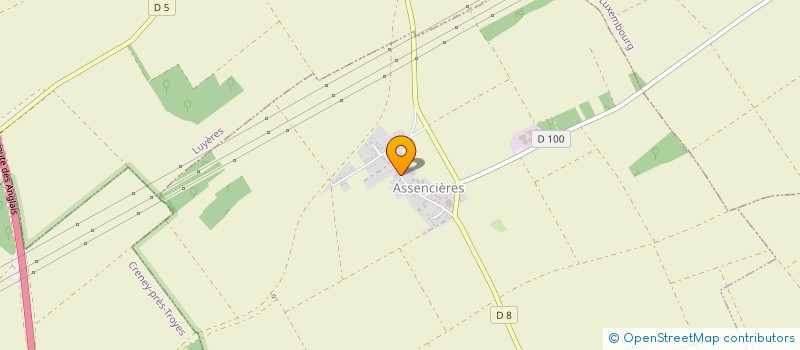 localisation de l'entreprise DE SAINT AVENTIN à ASSENCIERES