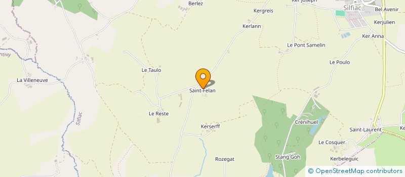 localisation de l'entreprise DE SAINT FELAN à SILFIAC
