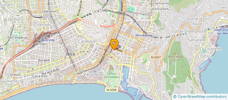 localisation de l'entreprise DE SAINT JEAN à NICE