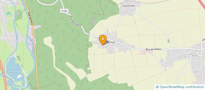 localisation de l'entreprise DE SAINT JORES STEPHANE  AILLY