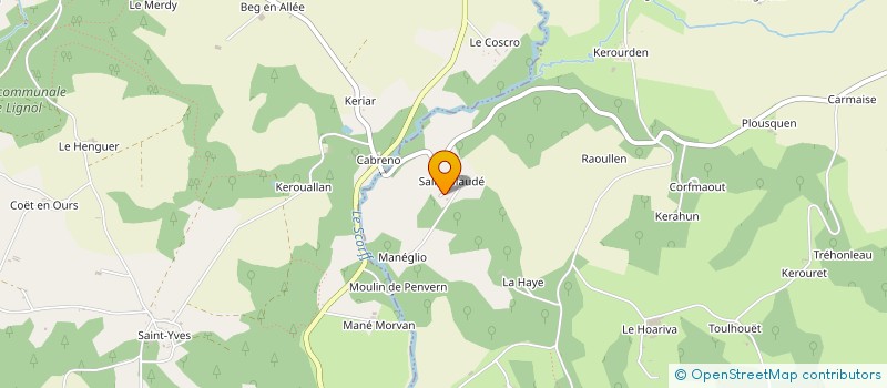 localisation de l'entreprise DE SAINT MAUDE à PERSQUEN