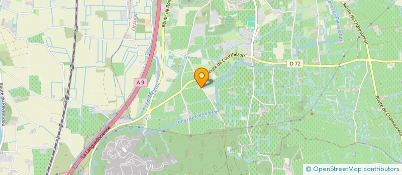 localisation de l'entreprise DE SAINTE CARDILLE à ORANGE