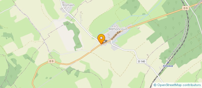 localisation de l'entreprise DE SANDRONVILLER  VIGNEULLES