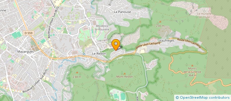 localisation de l'entreprise DE SANTI BENNICI à MARSEILLE
