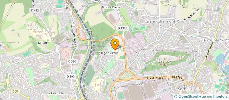 localisation de l'entreprise DE SAUVEGARDE DE L ENFANT A L ADULTE NORD FRANCHE COMTE  MONTBELIARD