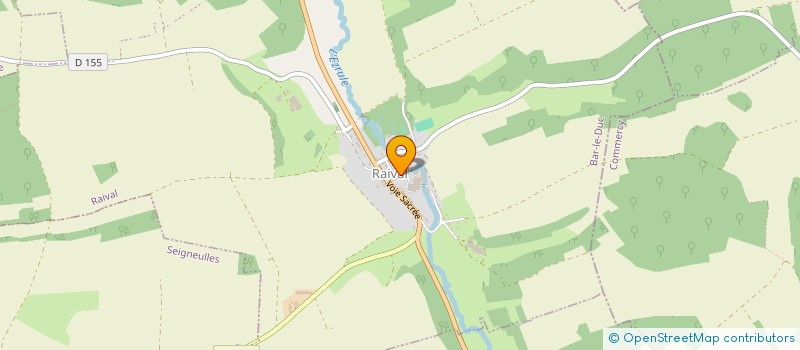 localisation de l'entreprise DE SAVONNIERES EN WOEVRE à COURCELLES-SUR-AIRE