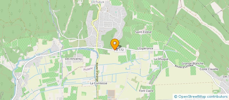 localisation de l'entreprise DE SELLE SAS  SORGUES