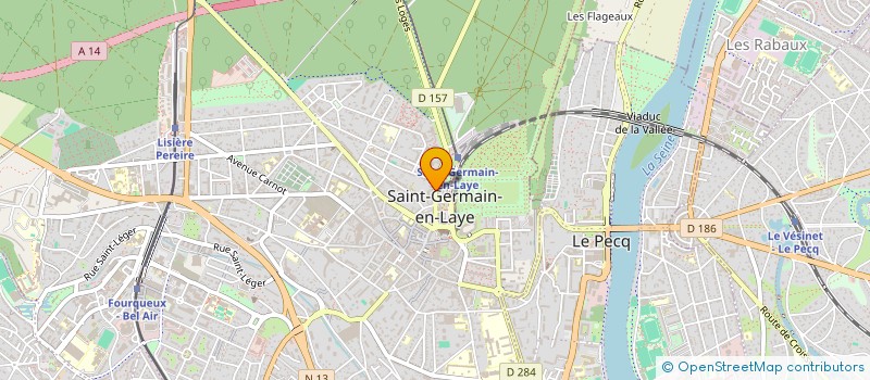 localisation de l'entreprise DE SENIVES à SAINT-GERMAIN-EN-LAYE