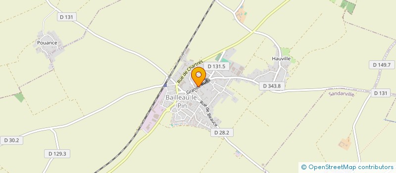 localisation de l'entreprise DE SEREZ à BAILLEAU-LE-PIN