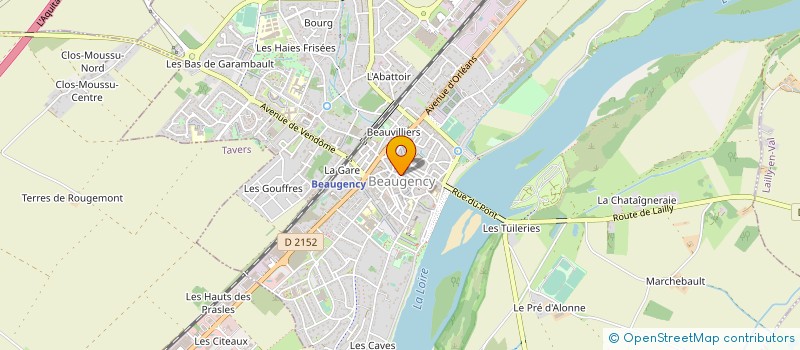 localisation de l'entreprise DE SERONVILLE à CRAVANT