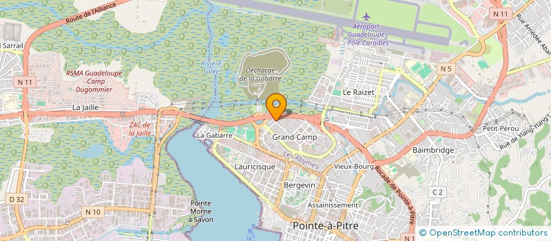 localisation de l'entreprise DE SERVICES ET MAINTIEN A DOMICILE à LES ABYMES