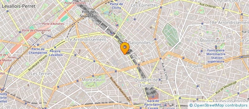 localisation de l'entreprise DE SIGY  PARIS