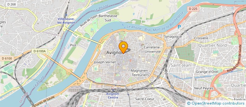 localisation de l'entreprise DE-SO AVIGNON  AVIGNON