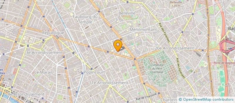 localisation de l'entreprise DE-SO SAS  PARIS