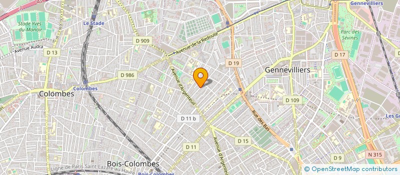 localisation de l'entreprise DE SOL EN SOL  ASNIERES-SUR-SEINE