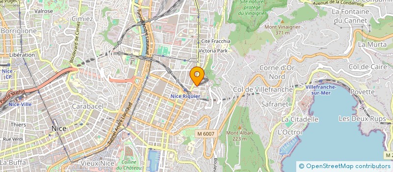 localisation de l'entreprise DE SOURCE URBAINE à NICE