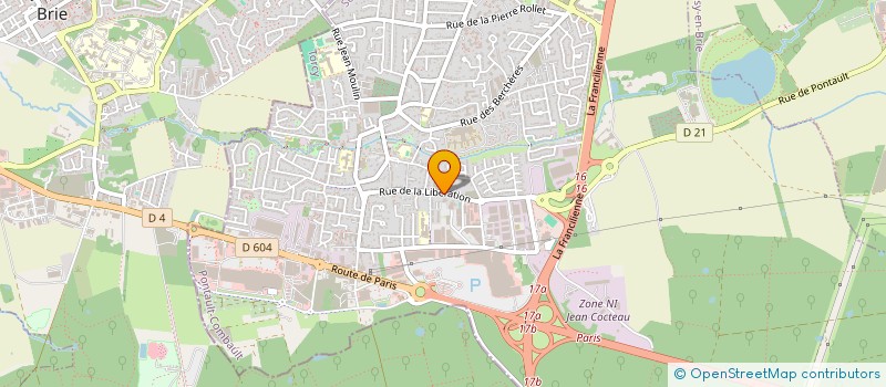 localisation de l'entreprise DE SOUSA AGENCEMENT à PONTAULT-COMBAULT