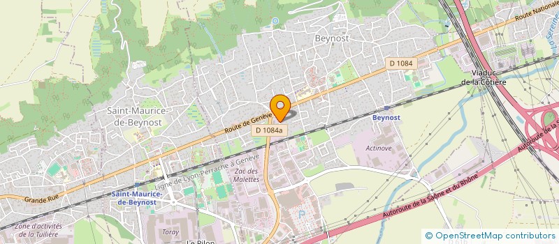 localisation de l'entreprise DE SOUSA AMELIE ET KEVIN  BEYNOST