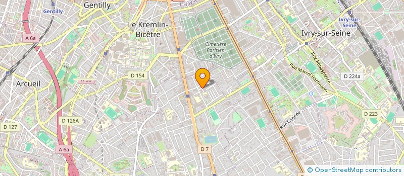 localisation de l'entreprise DE SOUSA BATIMENT à VILLEJUIF