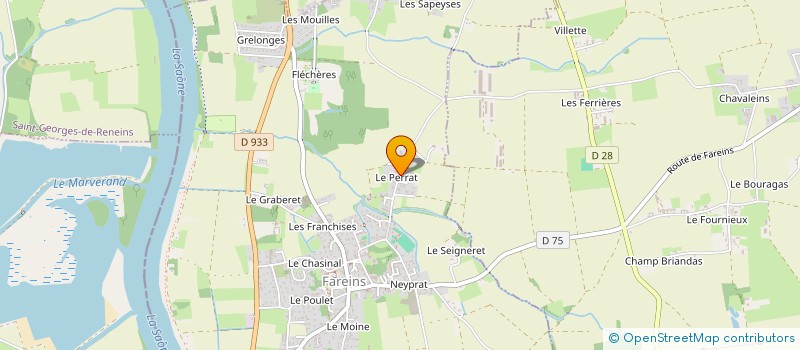 localisation de l'entreprise DE SOUSA ELECTRICITE à FAREINS